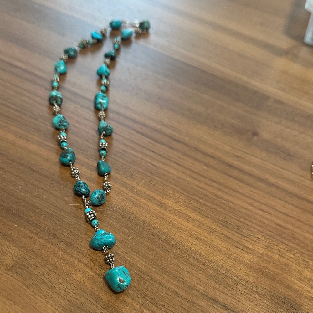 Turquoise Beaded Necklace